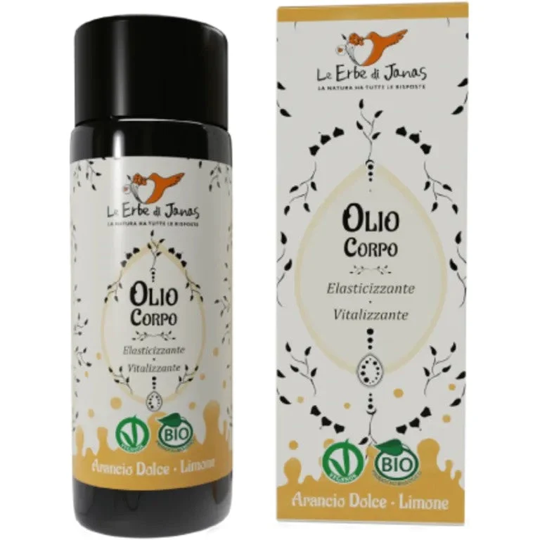 Olio Corpo Elasticizzante e Vitalizzante all'Arancio Dolce e Limone