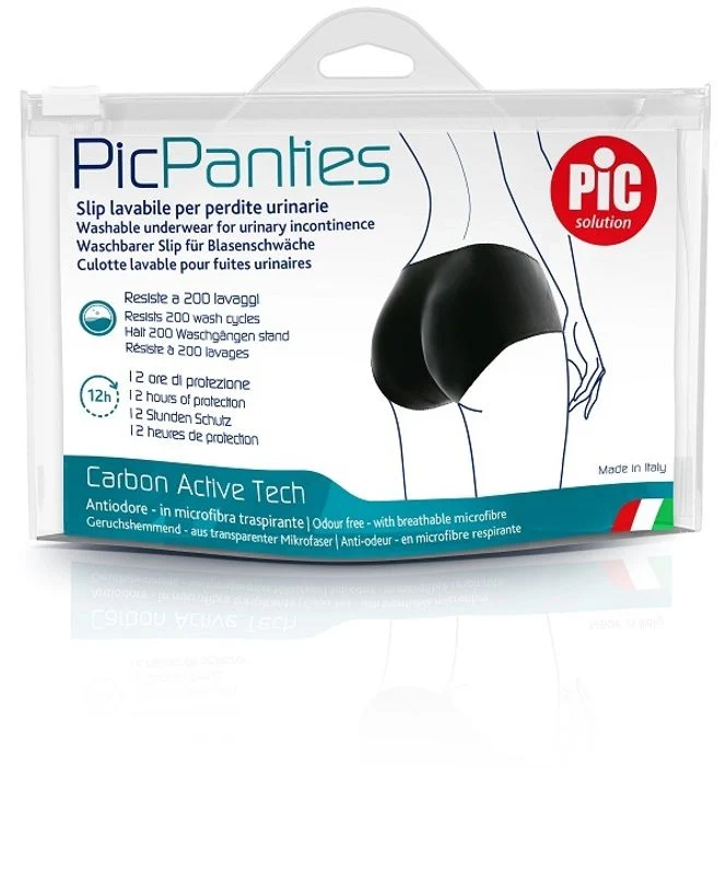 PicPanties Slip Donna Nero Taglia XL