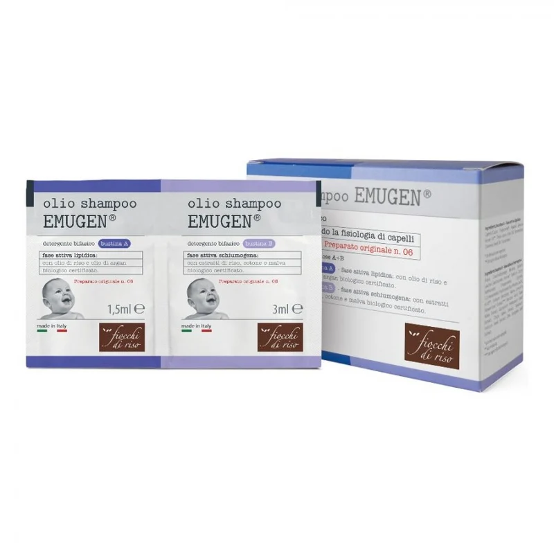 FIOCCHI DI RISO Olio Shampoo EMUGEN 45ml - ultradelicato