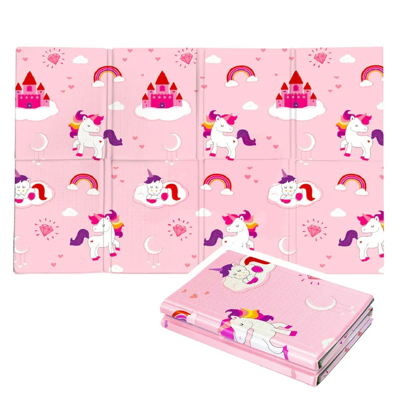 TAPPETO PIEGH. UNICORNO 90X120