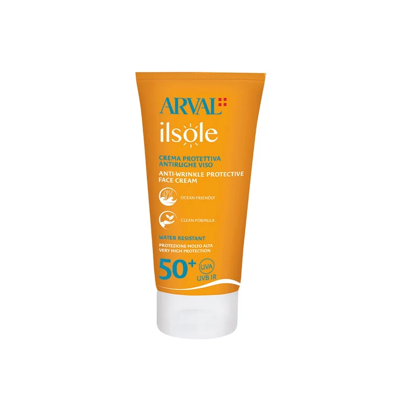 Arval Sun Il Sole Crema Protettiva Antirughe Viso 50ml SPF50