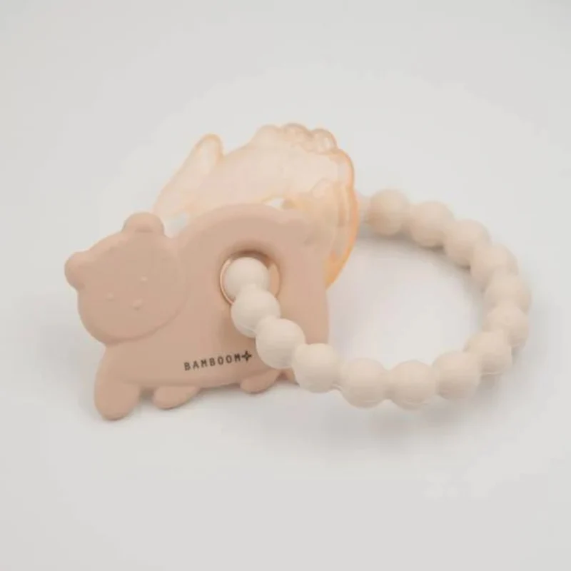 BAMBOOM MASSAGGIAGENGIVE ORSO E PESCE SOFT PINK (LISTA N CELESTE)
