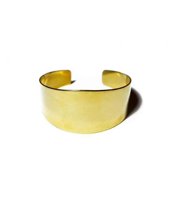 Brass Bangle Smooth