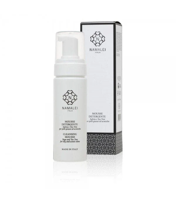 Mousse Detergente Purificante Astringente con Salvia e Tea Tree