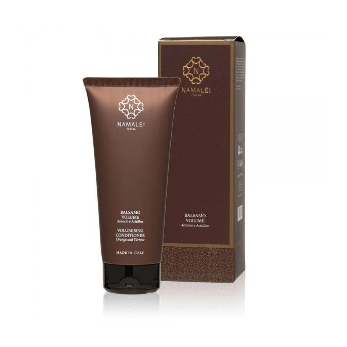 Balsamo Volume e Disciplina con Arancio ed Achillea – Balsamo Rivitalizzante per Capelli Fini e Piatti