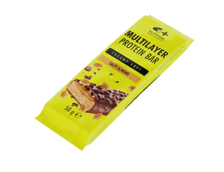 4+ Nutrition Multilayer Protein Bar Gusto Mandorla Salata 50g
