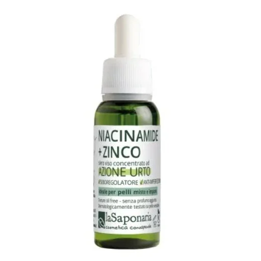Niacinamide + Zinco – Siero Purificante per Pelle Mista e Grassa