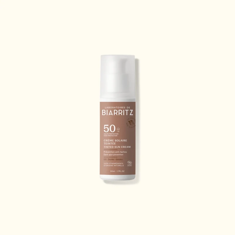 Crema Solare Colorata per il Viso SPF 50 - Dorée