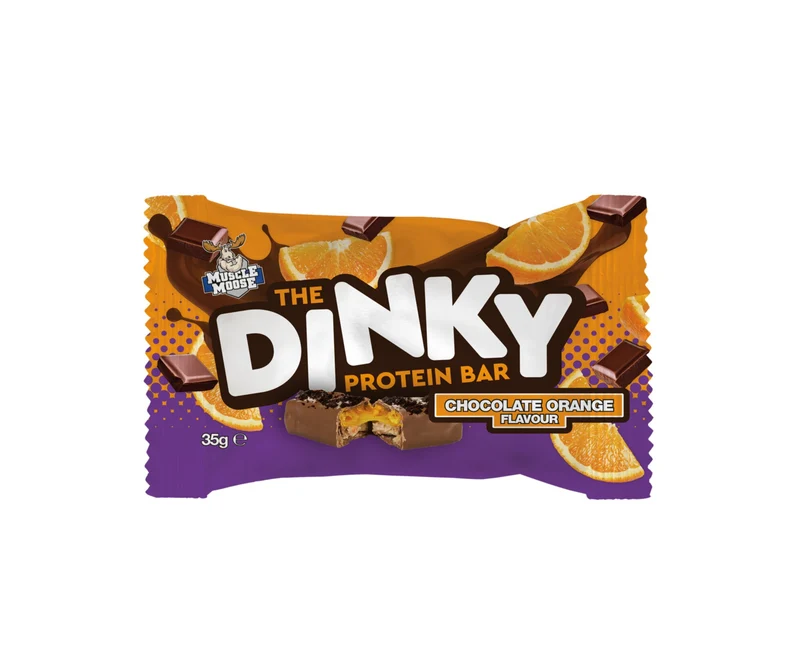 Muscle Moose Dinky Protein Bar 35g Gusto Chocolate Orange