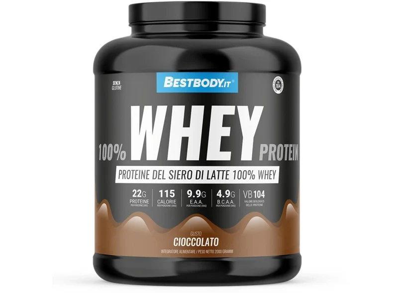 Bestbody 100% Whey Protein Gusto Cioccolato 2kg