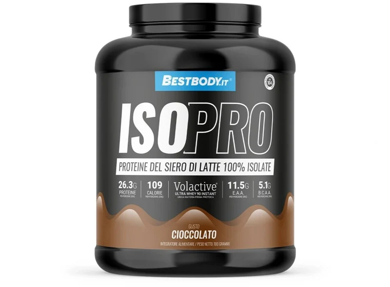 Bestbody IsoPro Volactive Gusto Cioccolato Fondente 700g