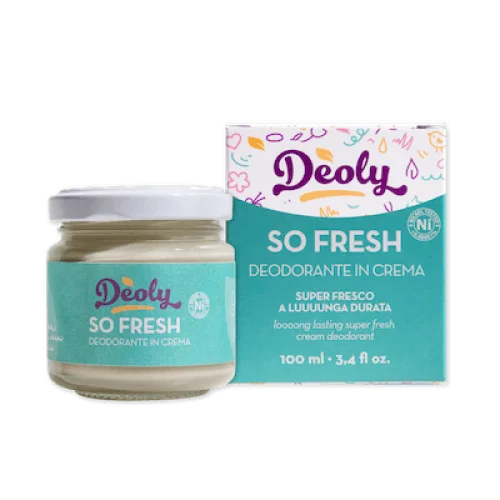Deodorante So Fresh – Deodorante Naturale Fresco e Delicato per Pelle Esigente
