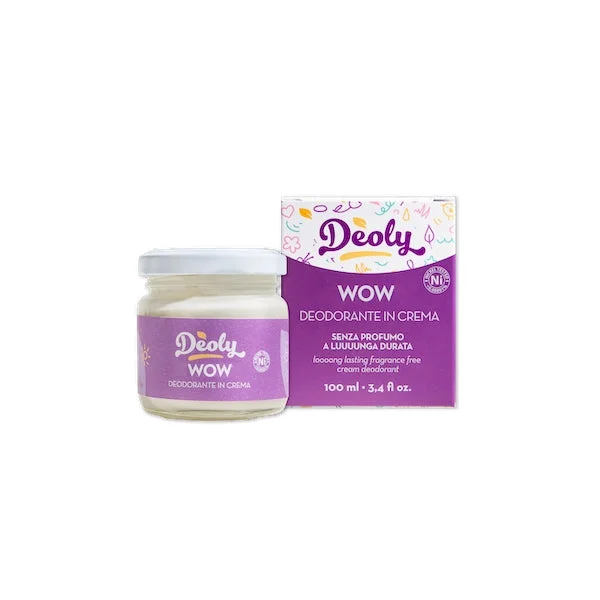Deodorante Wow – Deodorante Naturale in Crema Assorbente per Tutti i Tipi di Pelle