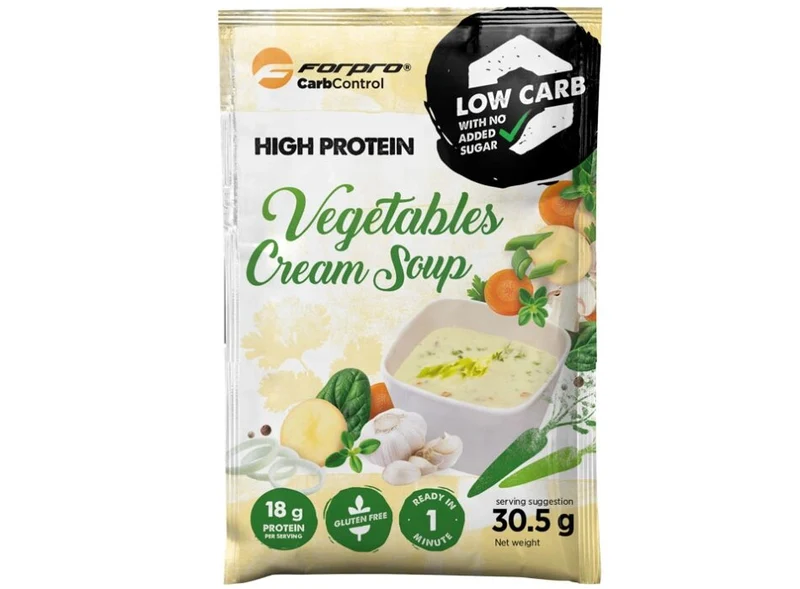 Forpro Carb Control High Protein Cream Soup Gusto Verdure 30,5g