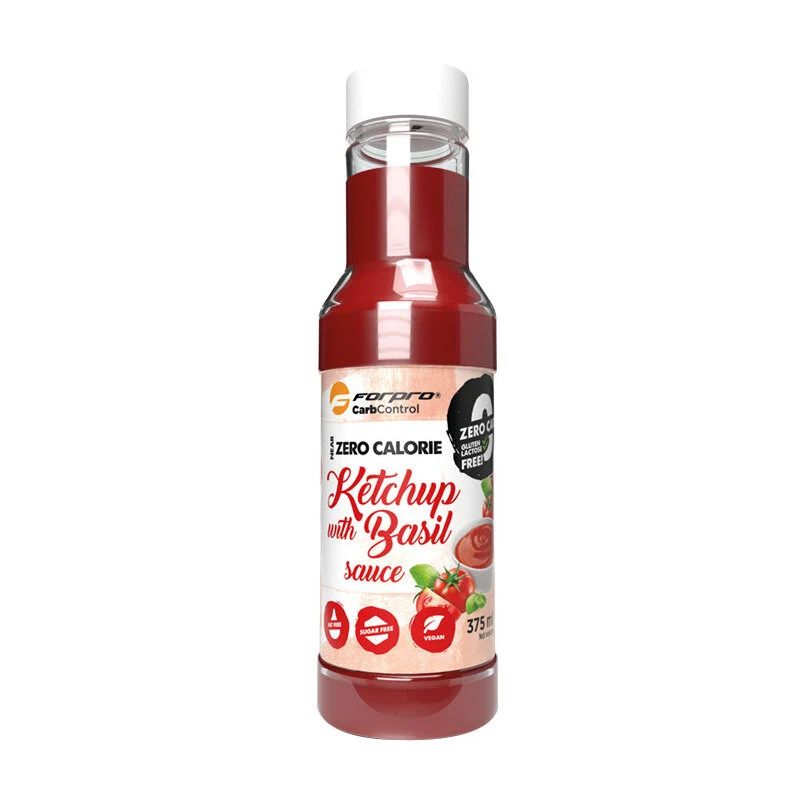 Zero Calorie Salsa Ketchup & Basilico 375ml