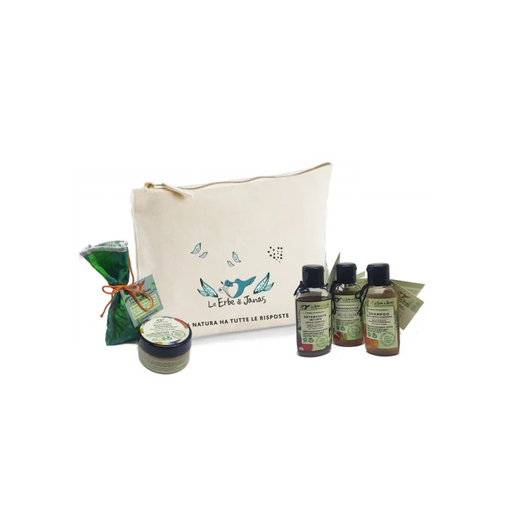 Pochette Fitoviaggio - Set da Viaggio Corpo e Capelli
