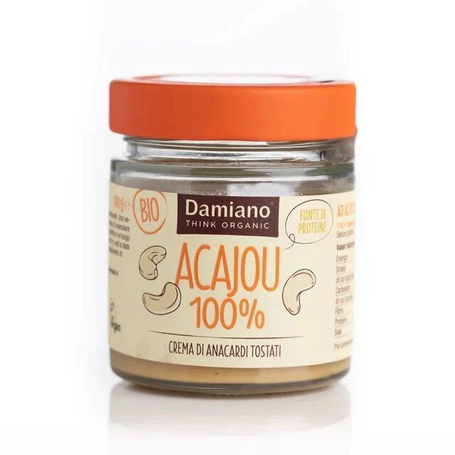 Damiano Acajou Crema Anacardi Tostati Bio 275g