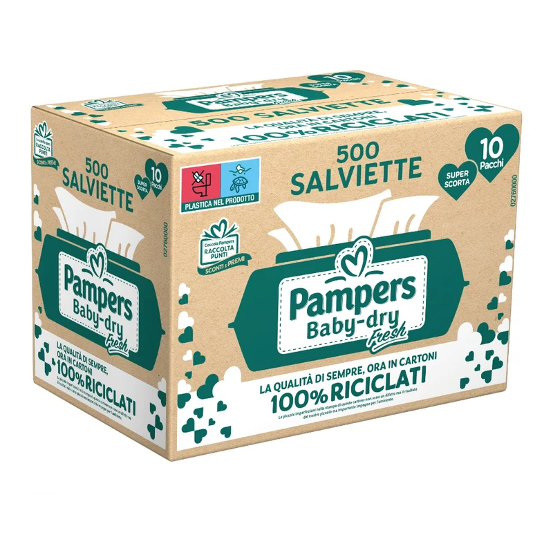 Pampers baby fresh 500 salviettine (LISTA N THIAGO)