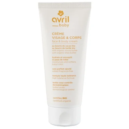 Avril – Crema Viso e Corpo Biologica Baby per pelle sensibile