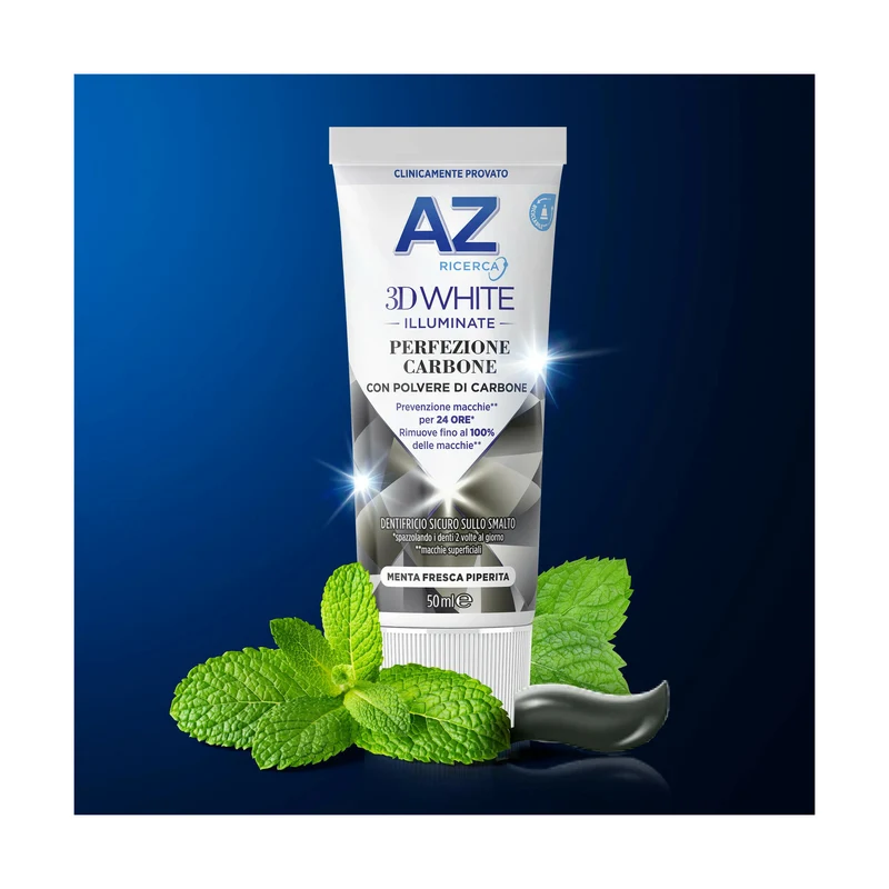 AZ Dentifricio 3DWhite Illuminate Perfezione Carbone 50ml