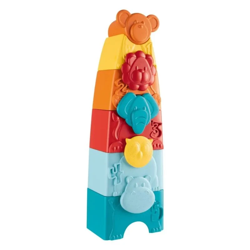 Chicco Torre Degli Animali Impilabili Eco+ 9-36 Mesi