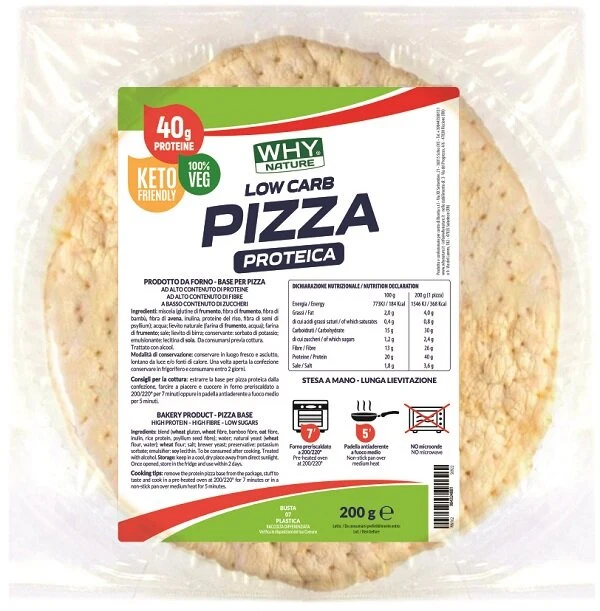 WHYNATURE PIZZA PROTEICA 200G