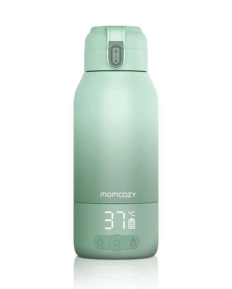 Momcozy Scaldabiberon Portatile Ultrarapido per Latte Materno, 500 ml