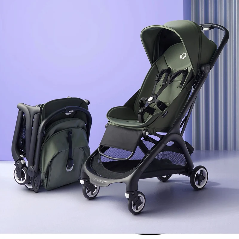 REGALATO !BN! Passeggino da Viaggio BUTTERFLY Bugaboo VERDE bagaglio a mano
