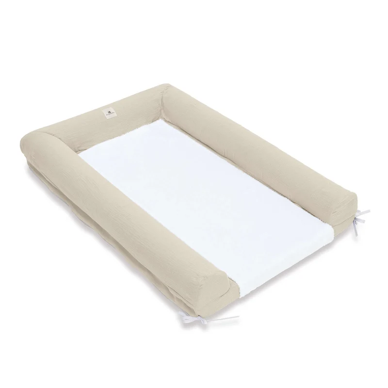 Fasciatoio 60x90 cm foglie beige · Nandina 631-116