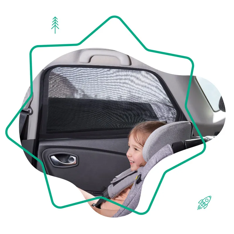 SET DI TENDINE PARASOLE A CALZA PER AUTO