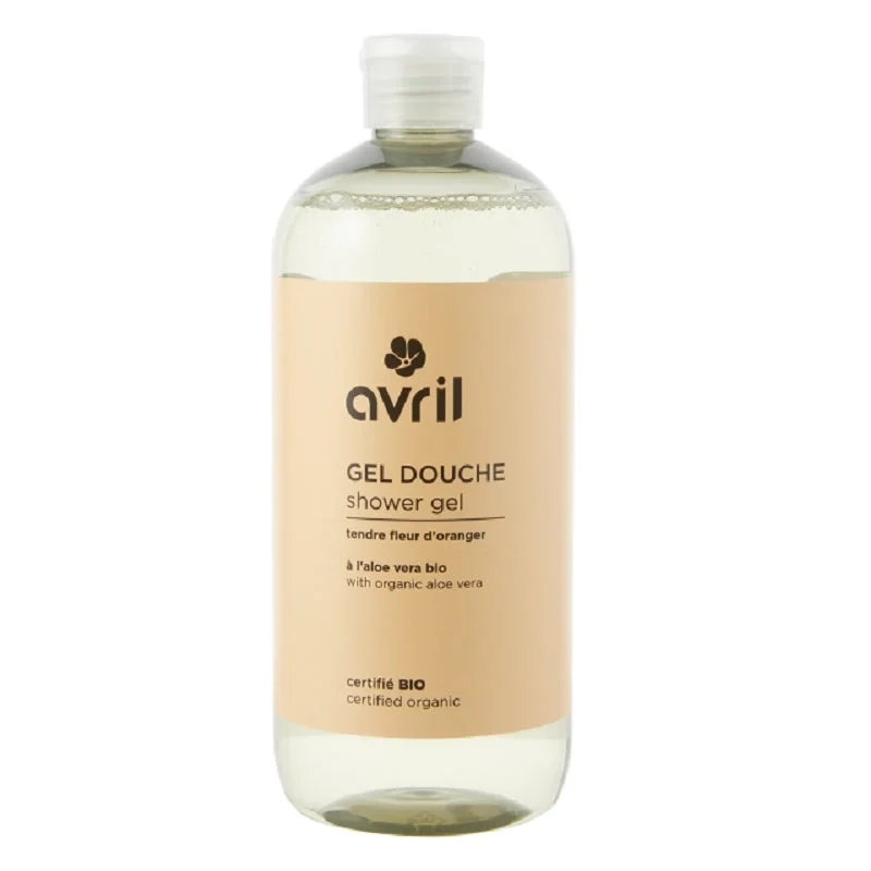 Gel Doccia con Fiori d'Arancio – Bagnoschiuma Rinvigorente per Tutti i Tipi di Pelle