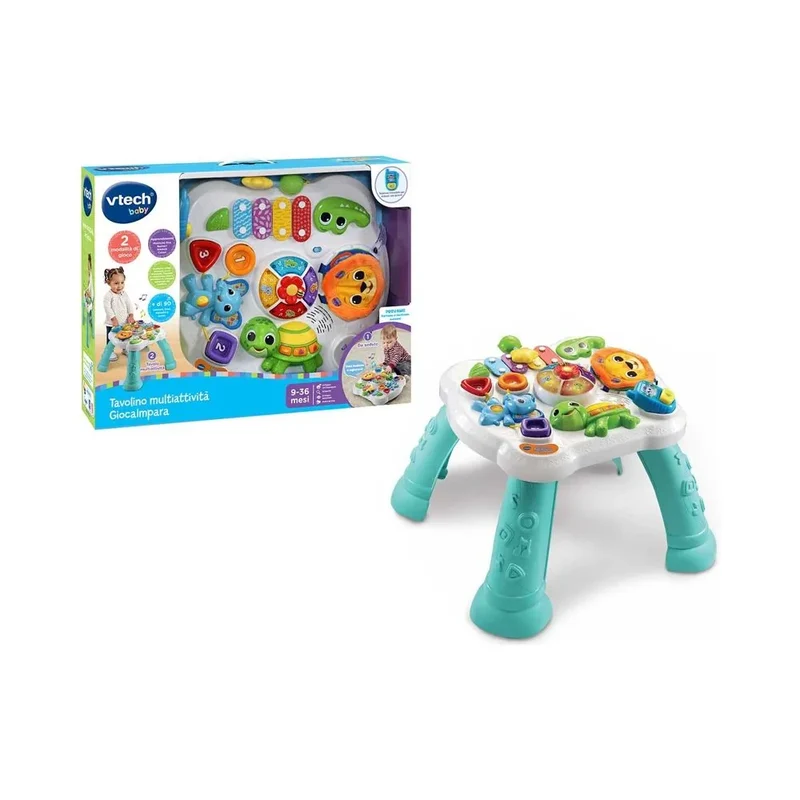 VTECH Tavolino MultiAttività GiocaImpara