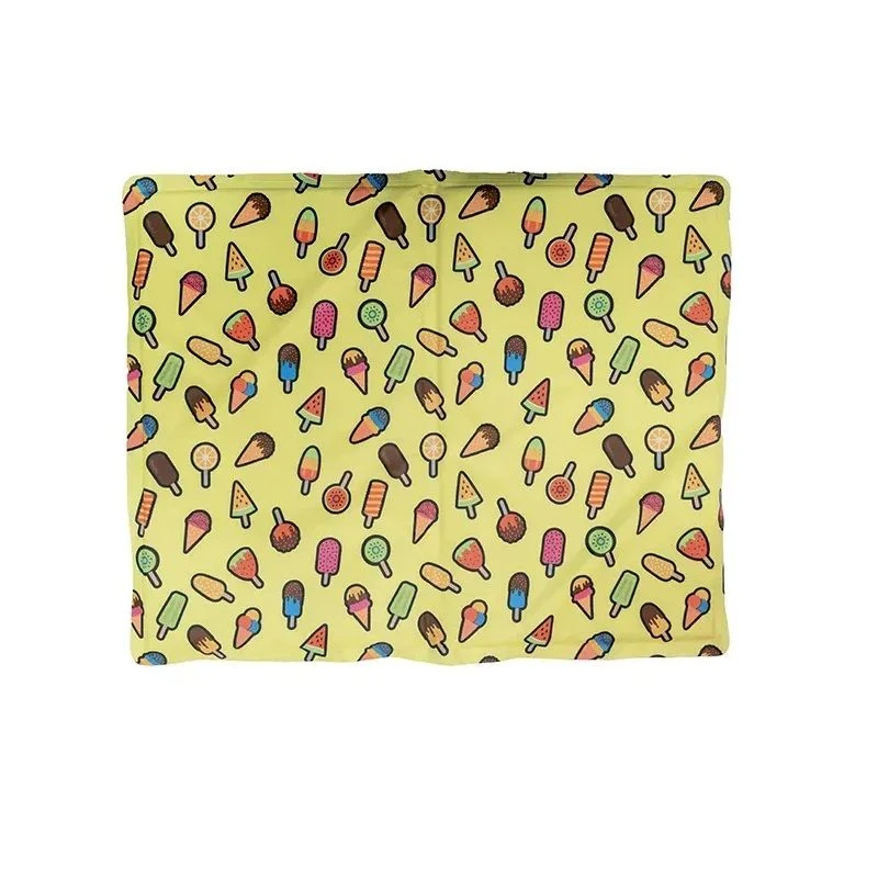 Croci Tappetino Rinfrescante per gatti fantasia gelati 1 pezzo 90x50cm