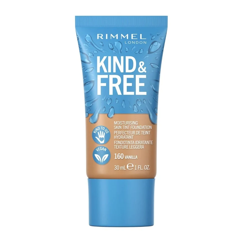Rimmel Fondotinta Idratante Kind&Free 160 Vanilla 30ml