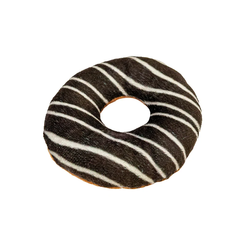 Croci Bakery Street Donut Marrone Con Catnip Gioco Per Gatti 9cm