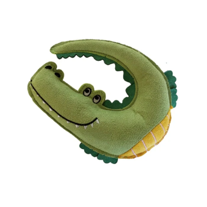 Croci Softy Crocodile Peluche Gioco Per Cani 20x14cm