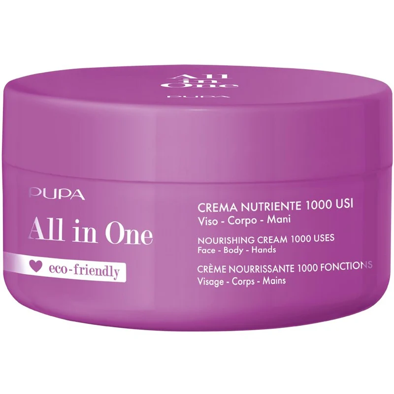 Pupa All In One Crema Nutriente 1000 Usi Viso/Corpo/Mani 350ml