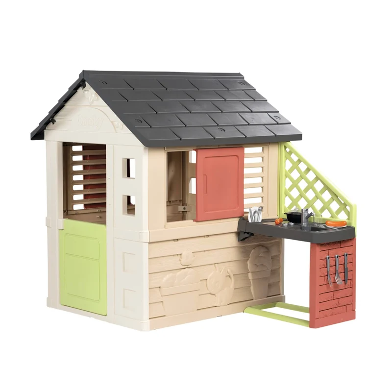 SMOBY CASETTA NATURA CON CUCINA NEW LIFE