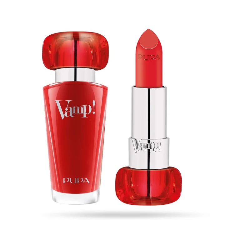Pupa Vamp! Lipstick Rossetto Volumizzante 3,5g True Orange 305