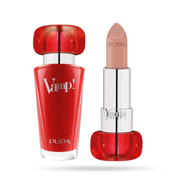 Pupa Vamp! Lipstick Rossetto Volumizzante 3,5g Naked Skin 100