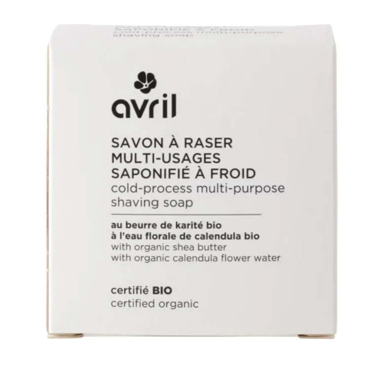Avril – Sapone da Rasatura Multiuso per Uomo con Burro di Karité