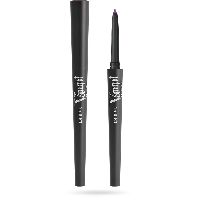 Pupa Vamp! Eye Pencil Matita Waterproof 2 In 1 Eyeliner E Kajal 0.35g Irriverent Violet 104