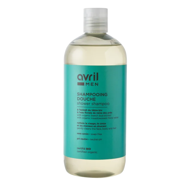 Avril Men 3in1 – Shampoo Doccia Energizzante per Corpo e Capelli
