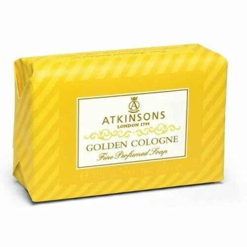 Atkinsons Fine Perfumed Soap Large Size Golden Cologne 200g