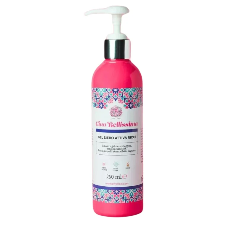 Gel Siero Attiva Ricci – Gel Styling per Capelli Ricci e Mossi