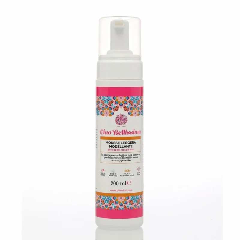 Mousse Leggera per Capelli Mossi e Ricci
