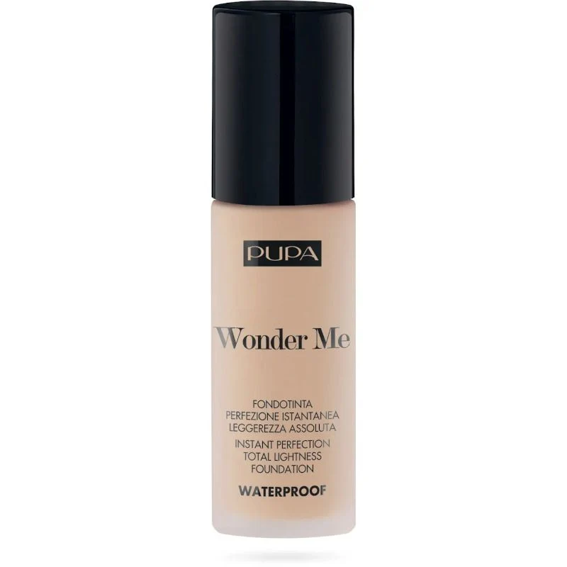 Pupa Wonder Me Fondotinta Fluido Tonalità 020 Light Beige Warm 30ml