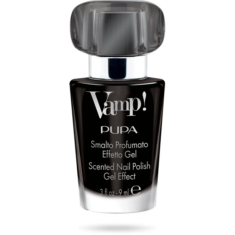 Pupa Vamp! Smalto Profumato Effetto Gel 305 Rock Black