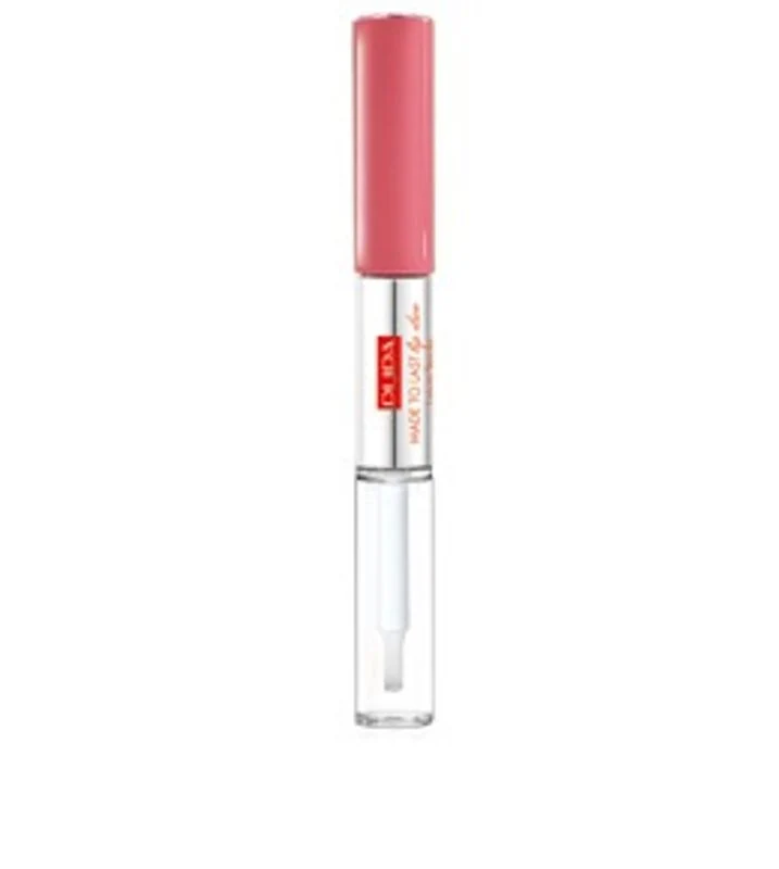 Pupa Made to Lip Duo Rossetto liquido Colore&Topcoat waterproof n. 009 Sweet Pink