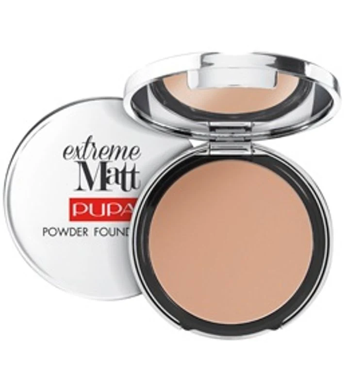 Pupa Extreme Matt Fondotinta compatto polvere n. 060 Golden Beige per pelli scure